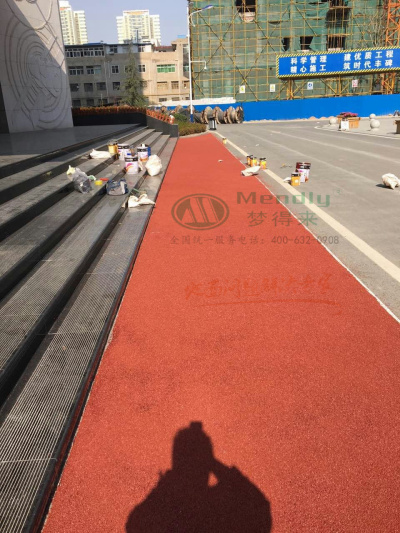 航天五一〇所 于田彩色路面